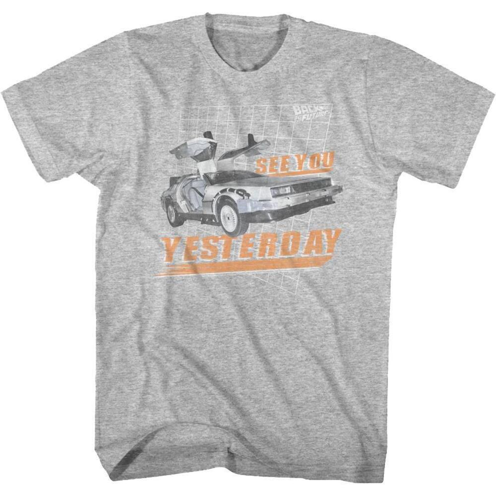 See You Yesterday Back To The Future Tshirt